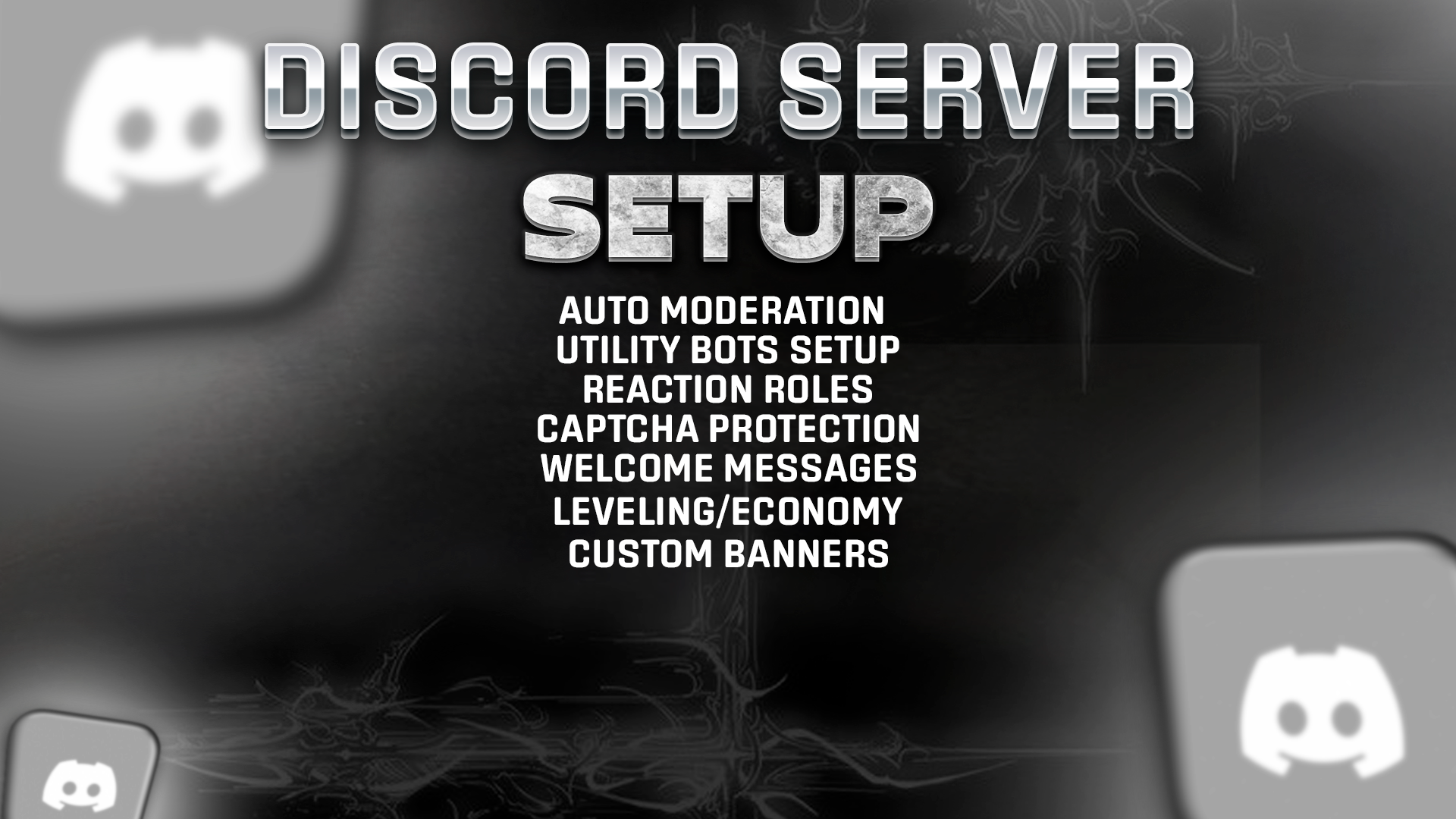 Discord server setup
